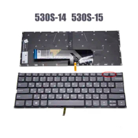 RU US Latin Keyboard for Lenovo Ideapad 530S-14ARR 530S-14IKB 530S-15IKB Laptop With Backlit