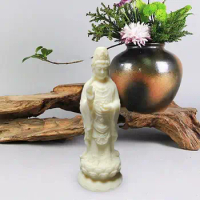 Bodhisattva Figurine Figure Table Decoration 3.5x10cm Tabletop Sculpture for Housewarming Gift Lifelike Vivid Lightweight