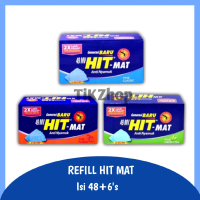 HIT MAT ELEKTRIK REFILL | ISI ULANG OBAT NYAMUK ELKTRIK 48+9's | REFILL HIT MAT ELEKTRIK 48+6's