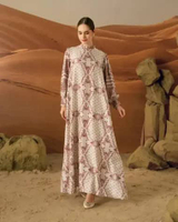 Heaven Lights Prive - Damira Dress - Gamis Dress Wanita L Classic Maroon