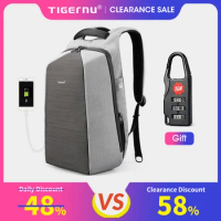 Lifetime Warranty Men Backpack 14 15.6inch Laptop Backpack Male Anti Theft Bag Travel Backpack