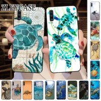 Cute Sea animal Turtle Tortoise Phone Case For Samsung Galaxy A12 A13 A14 A20S A22 A23 A32 A50 A51 A52 A53 A70 A71 A73 5G Cover