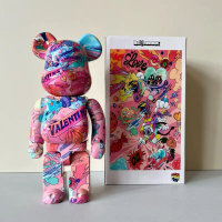 Gấu BearBrick bẻ khớp 28CM. Mô hình BearBrick decor-trang trí nhà cửa