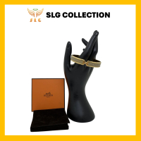 HERMES BROWN OLYMPE NILOTICUS LIZARD BROWN BRACELET BANGLE