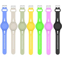 Silicone Children Watch Band Child GPS Bracelet for Apple Air Tag Lightweight GPS Tracker Holder Protector Kids Wristband