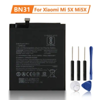 NEW Replacement Battery BN31 For Xiaomi Mi 5X Mi5X A1 MiA1 Redmi Note 5A Y1 Lite S2 Y1 Y2 Phone Battery 3080mAh