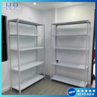 Kệ Sắt V Lỗ 2,3,4,5,6 Tầng Dài 1m2 x Rộng 40cm x Cao 0,6m-1m-1m2-1m5-1m8-2m  Kệ Bán Hàng, Kệ Để Hàng