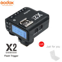 Godox X2T-N X2T-C X2T-S X2T-F X2T-O X2T-P TTL Wireless Flash Trigger Transmitter for Nikon Canon Sony Fuji Olympus Pentax