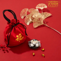 【LeSugar Bakery 樂糖烘焙】原味胚芽米牛軋糖福袋 900克(不黏牙 春節中秋端午送禮 三節禮盒)