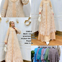 GAMIS BRUKAT TILE SULAM PAYET 3382-2