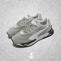 【毒】PUMA Mirage Sport Heritage 男女款 休閒鞋 灰 麂皮 復古 橡膠大底 38370503【領券折222｜Cube卡+APP下單最高10%回饋】
