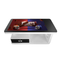 Custom Size 43 Inch Lcd Screen Table Advertising Player Multi Interactive 4K Waterproof Android Touch Screen Smart Coffee Table