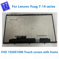 Original 14''FHD 1920*1080 For Lenovo Yoga 7-14 Series Yoga 7-14ITL5 82BH LCD Touch Screen Digitizer Laptop Replacement Assembly