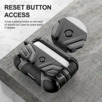 Airpods Case For Airpods Pro 2 2022 Shockproof Wireless Bluetooth Earphone Protective Cover For Apple Air Pods Airpods pro Pro2