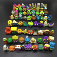20-100PCS Zomlings Trash Dolls Mini Anime Action Figures Grossery Gang Garbage Collection Figure Model Kids Toys Birthday Gift