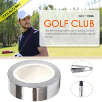 1 Roll Professional Lead Weights Golf Lead Tape Weight Self-Adhesion Putter Wedge Clubs Head Tapes for Putter Racket