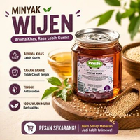 MSH Minyak Wijen 200ml , Minyak Wijen Premium , Minyak Wijen Alami