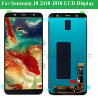 100% test Super AMOLED LCD For Samsung J8 2018 LCD J810 LCD For Samsung J8 2018 J810 LCD Screen Touch Digitizer Assembly