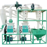 Industrial Coffee Grinder Maize Wheat Flour Mill Plant Corn Grits Making Machine Grain Grinder Flour Milling Machinery