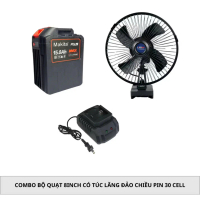 [ PIN 30 CELL - CÓ TÚC NĂNG ]) quạt xoay 2 chế độ gió pin 30 cell bảo hành 12 tháng lỗi 1 đổi 1