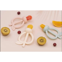 Moyuum Korea ยางกัดและป้อนผลไม้ สําหรับเด็ก 2in1