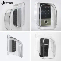 Door Bell Ring Chime Button Transparent Protective Cover For Home Doorbell Waterproof Cover For Wireless Doorbell