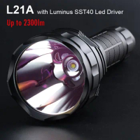Convoy L21A with Luminus SST40 Led Linterna Most Powerful Ultra Bright Led Flashlight 21700 Work Torch Camping Hunting Lantern