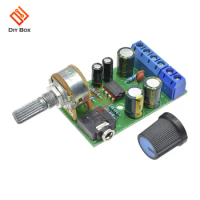 TDA2822M Amplifier Board 0.1W-5W DC 1.8-12V 2.0 Channel Stereo Audio AMP with AUX Jack Volum Control for Speakers
