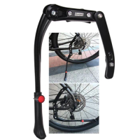 Bike Kickstand 24-29 Inch Chain Stay Adjustable MTB Bicycle Parking Rack Aluminum Alloy Bike Parking Rack Support Cycling Parts