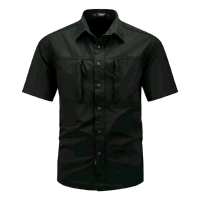 Baju kemeja mtac peria pendek Custom Formal Pria