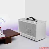機殼閃鱗S400V2機箱便攜式ITX手提TYPECmini臺式機電腦主機箱超迷你桌
