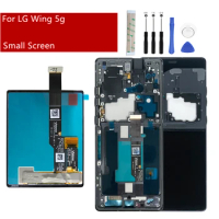 For LG Wing 5G LCD Display Touch Screen Digitizer Assembly Display Replacement Repair Parts LMF100N Display