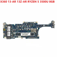 L53450-601 L53450-001 For HP ENVY x360 13-AR G1 13 X360 18740-1 Laptop Motherboards RYZEN 5 3500U 8GB RAM 100% Working