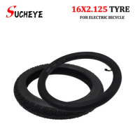 16Inch 16x2.125 Inner Outer Tires with a Bent Angle for Electric Bicycle tire bike tyre Tube