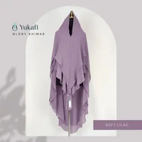[YUKAFI BRAND] GLORY KHIMAR Soft Lilac