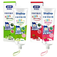 刷樂 兒童含氟牙膏 90g 木糖醇 兒童牙膏 嬰兒牙膏 青蘋果 草莓 0013