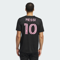 【adidas 愛迪達】 MESSI 足球上衣 吸濕排汗 男 JJ2589