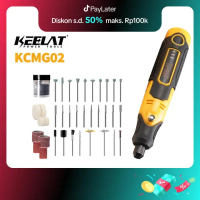 Termurah - γKEELAT KCMG2γ Bor Mini Grinder SET 3 Kecepatan 57 Aksesoris Mesin Ukir Poles Listrik Ala