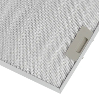 Durable Metal Mesh Filter Silver Cooker Hood Filters 305 x 267 x 9mm Improved Air Circulation Easy to Replace