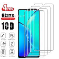 4Pcs Tempered Glass For Vivo Y27 4G 6.64" 2023 Y35+ Y35m+ Y35 Y35m Plus 5G Screen Protector Phone Protective Glass Film 9H