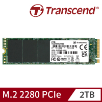 【Transcend 創見】MTE115S 2TB M.2 2280 PCIe Gen3x4 SSD固態硬碟(TS2TMTE115S)