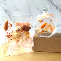 【A-ONE 匯旺】浮游花DIY材料包 永生乾燥花 繡球花 木繡球 浮油花瓶 手工卡片 手腕花 盆花 情人草 花材 H10