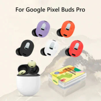 5 Pairs Ear Tips Protective Ear Hooks Anti-Slip Silicone Earpads Case Anti Scratches 5 Colors Mixed for Google Pixel Buds Pro