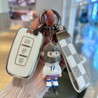 優樂悅~適用北京現代索納塔八鑰匙套專用老款ix35/索8朗動汽車鑰匙殼包扣