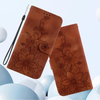 Flip Leather Case Embossed Butterfly Flower for Samsung Galaxy A42 S21 Ultra Note 20 Ultra A51 S20 Shockproof Wallet Magnetic
