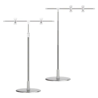 Photography T-Shape Background Adjustable Photo Backdrop Stands Frame Support System Stands With Clamps for Video Studio