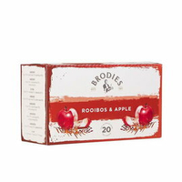 Brodies 蘇格蘭茶 風味茶包 蘋果國寶茶 Rooibos &amp; Apples 20包/盒