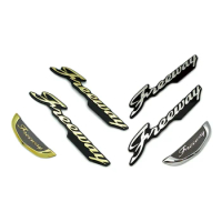 1 Set Motorcycle Emblem Badge Decals Scooter Plastic Sticker For Honda Freeway 250 CH250 MF-03 Tank Wheel Logo Accessories Decal
