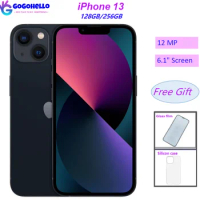 Unlocked Apple iPhone 13 Original 128GB 256GB 5G 6.1" OLED Screen With Face ID Used Mobile Phones