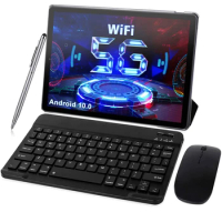 Cheap Case With Keyboard For Tablet,10" Size Pc Android 10 System 10.1 Inch 2 In 1